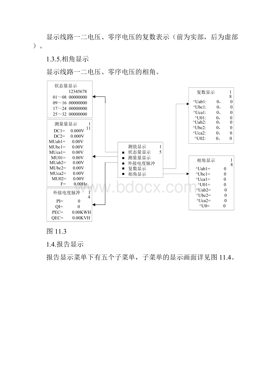 WDZ488EX双母线测控装置使用说明书+技术说明书.docx_第3页