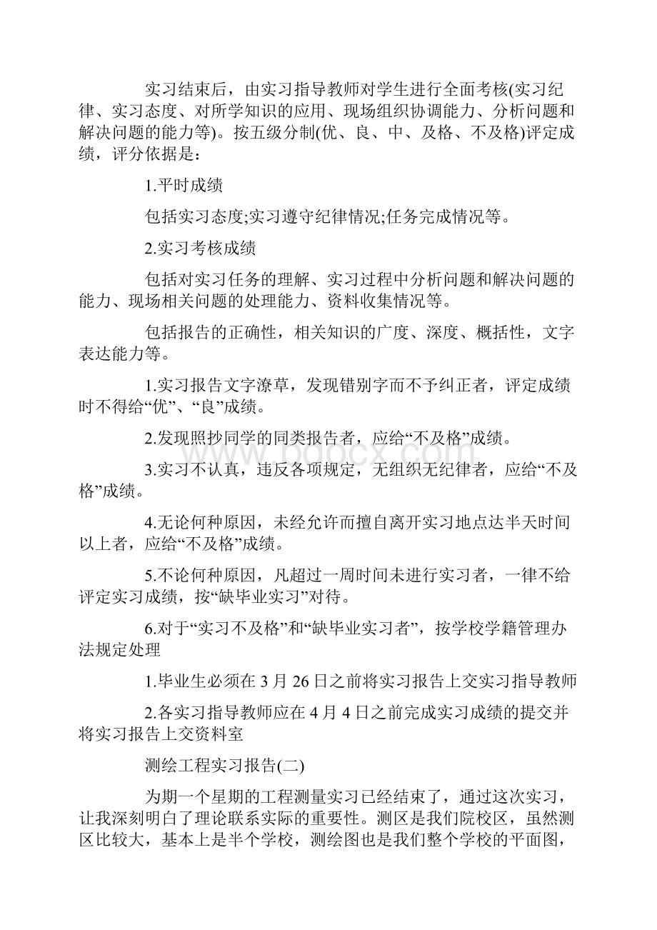 测绘工程实习报告5篇.docx_第3页