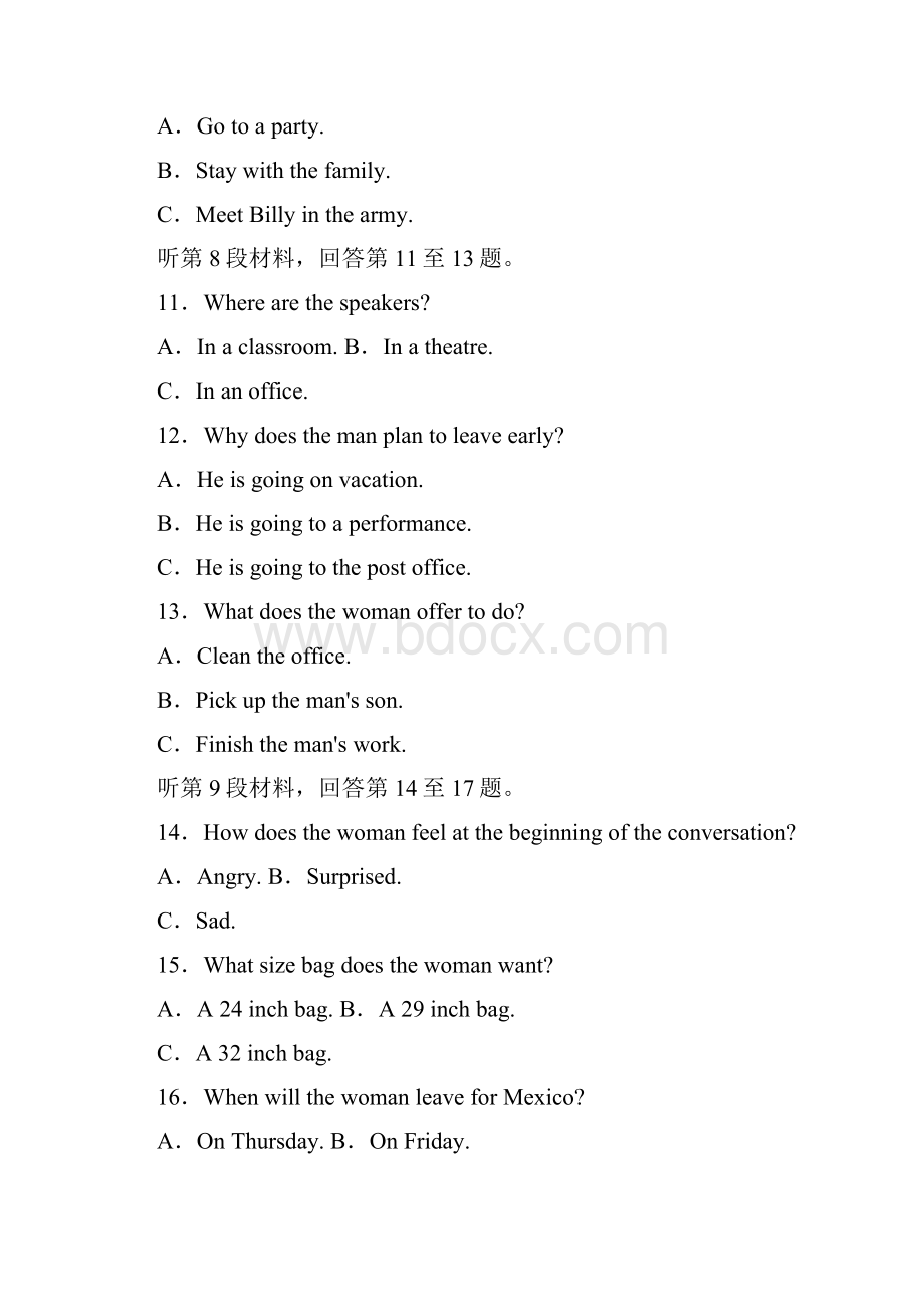 高二英语外研版必修5课时作业module5验收检测.docx_第3页