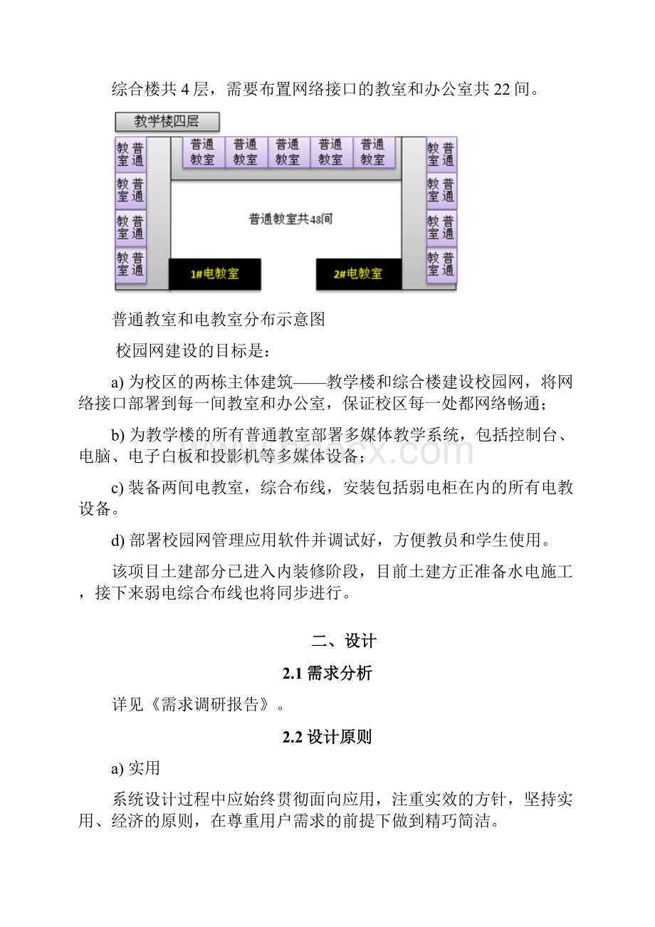 很全面专业的学校网络工程设计方案.docx_第2页