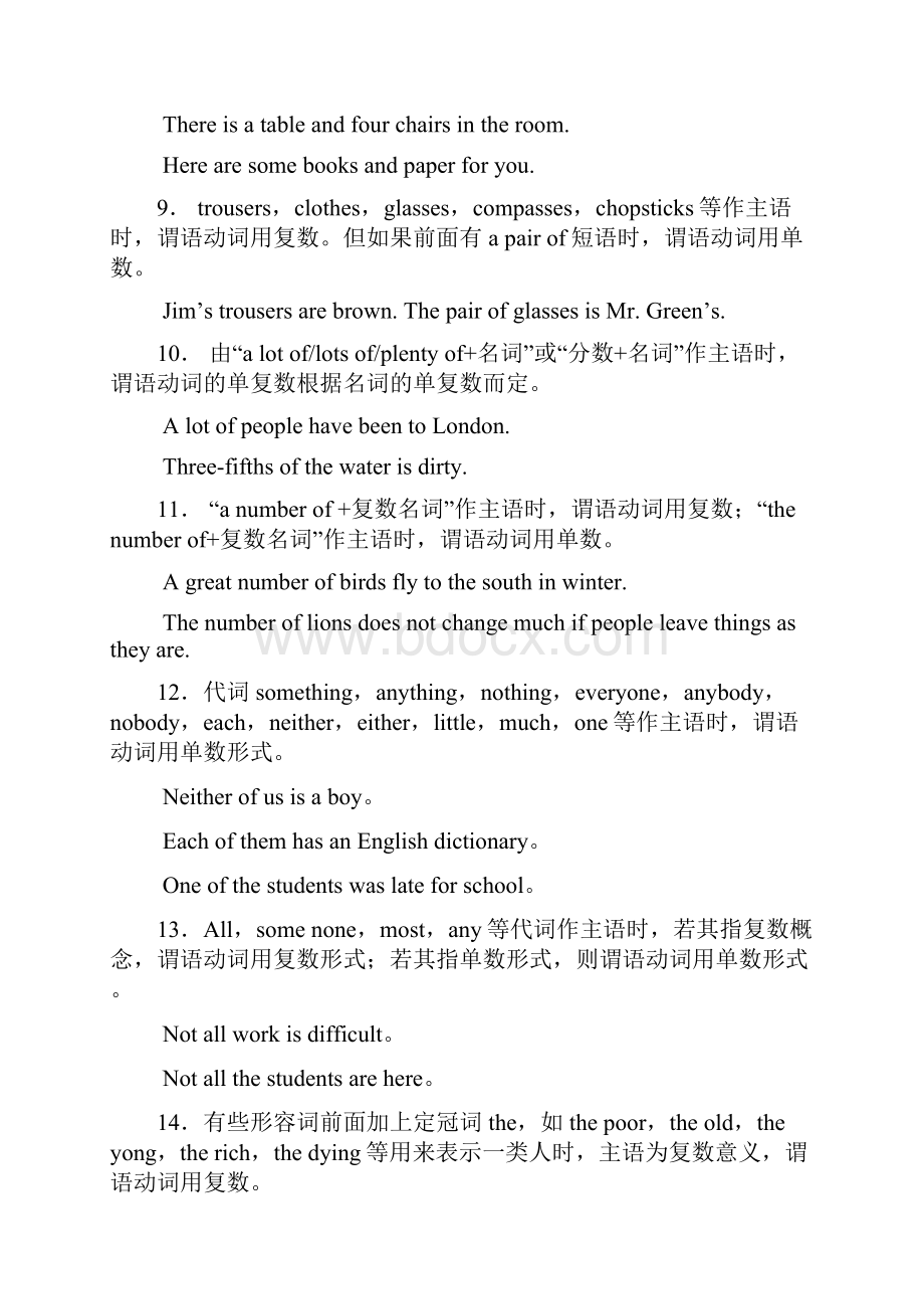 人教版初中英语中学考试复习知识点归纳总结材料全册.docx_第3页