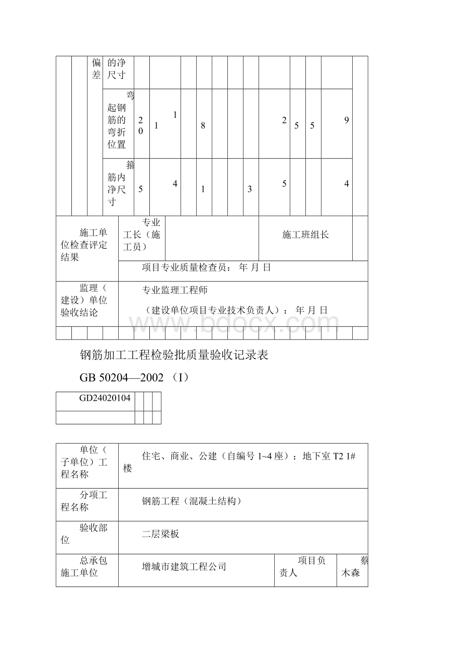 版建筑资料员钢筋工程检验批必备资料电子版的.docx_第3页