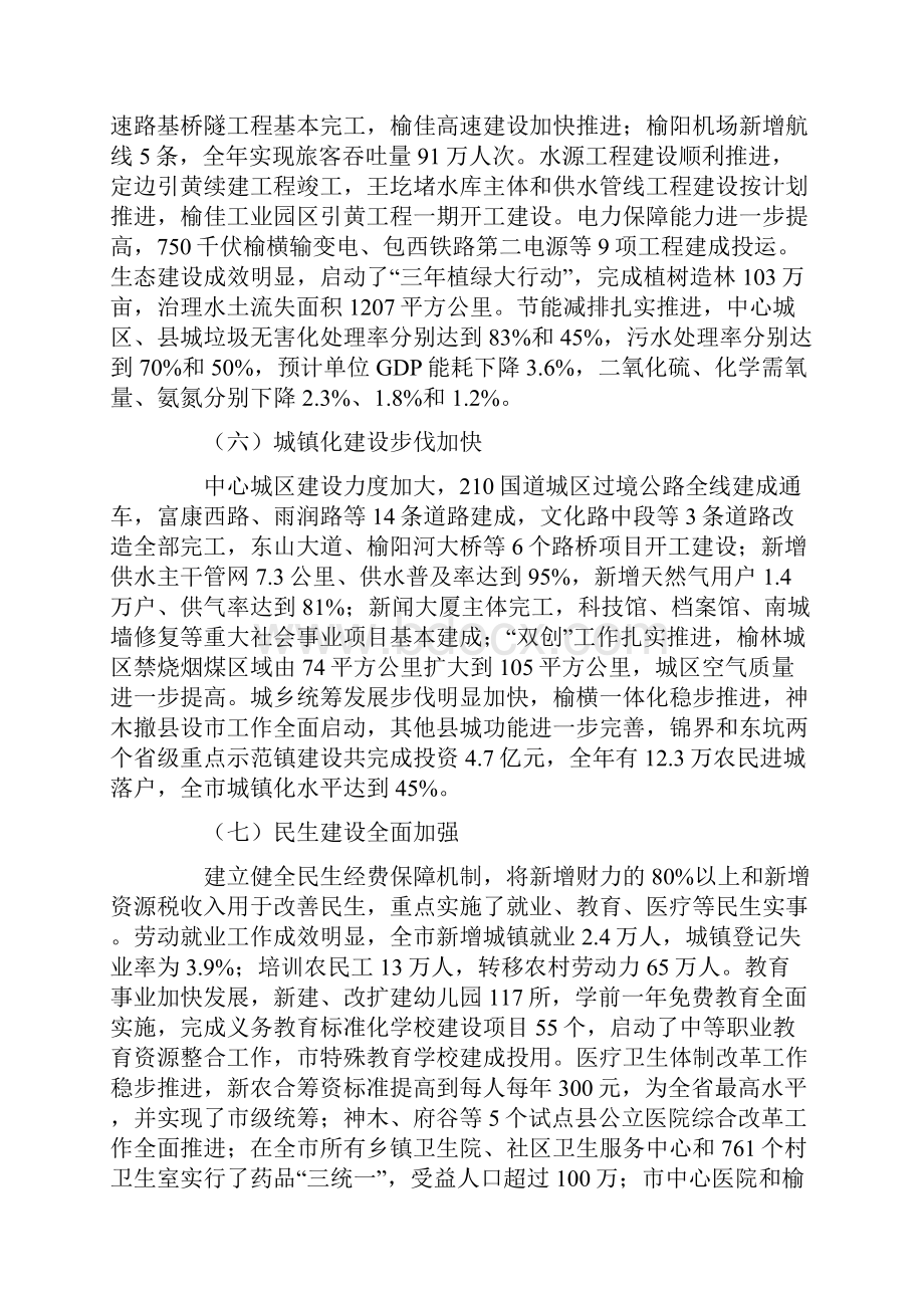 榆林市政府工作报告.docx_第3页