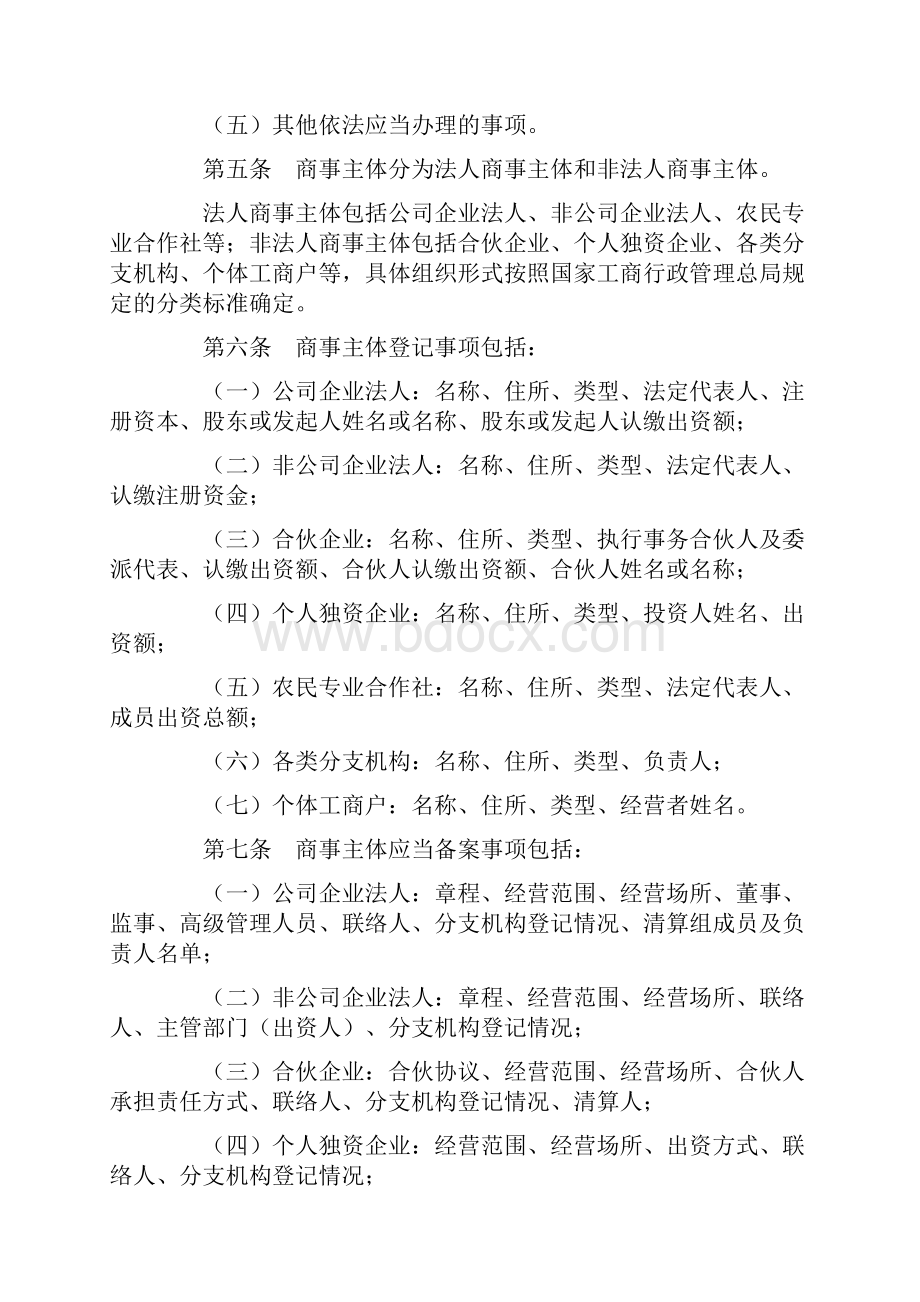 厦门市商事主体登记备案办法.docx_第2页