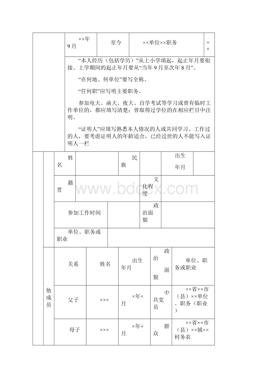 3入党积极分子发展对象预备党员培养教育考察记实簿.docx_第3页