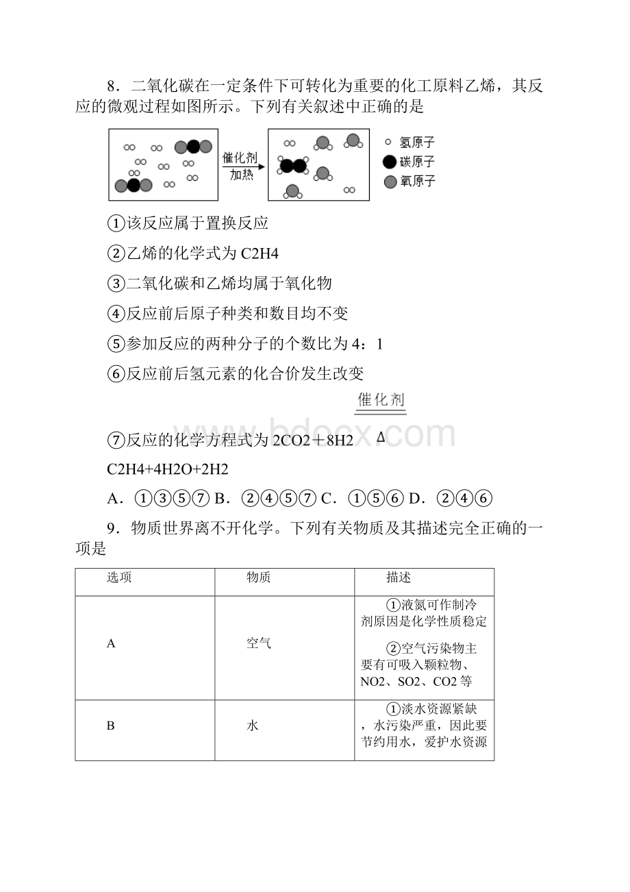 辽宁省盘锦市双台子区中考二模化学试题 答案和解析.docx_第3页