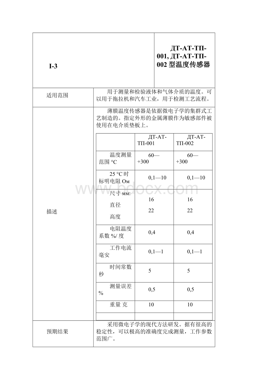 ДТАТТП001ДТАТТП002型温度传感器.docx_第3页