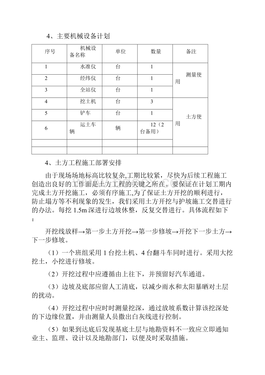 土方开挖施工组织设计.docx_第3页