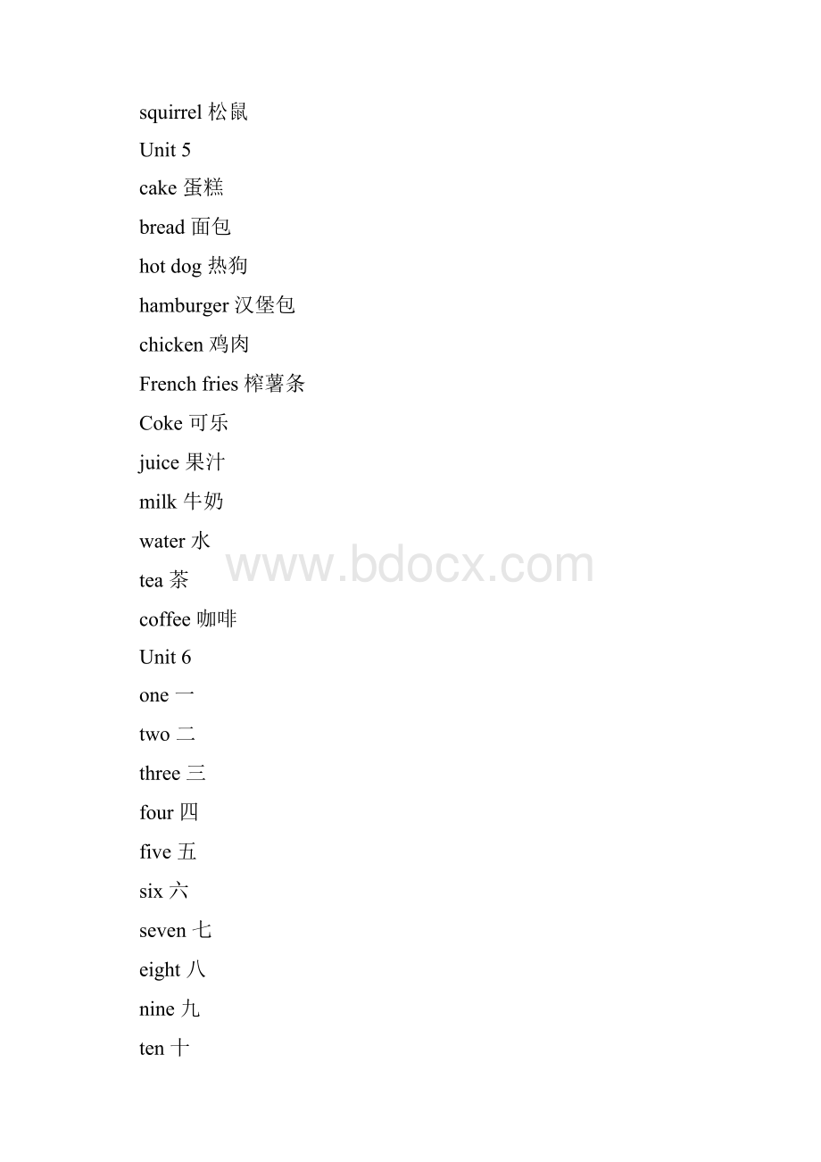 完整版人教版小学英语三年级上册单词表新.docx_第3页