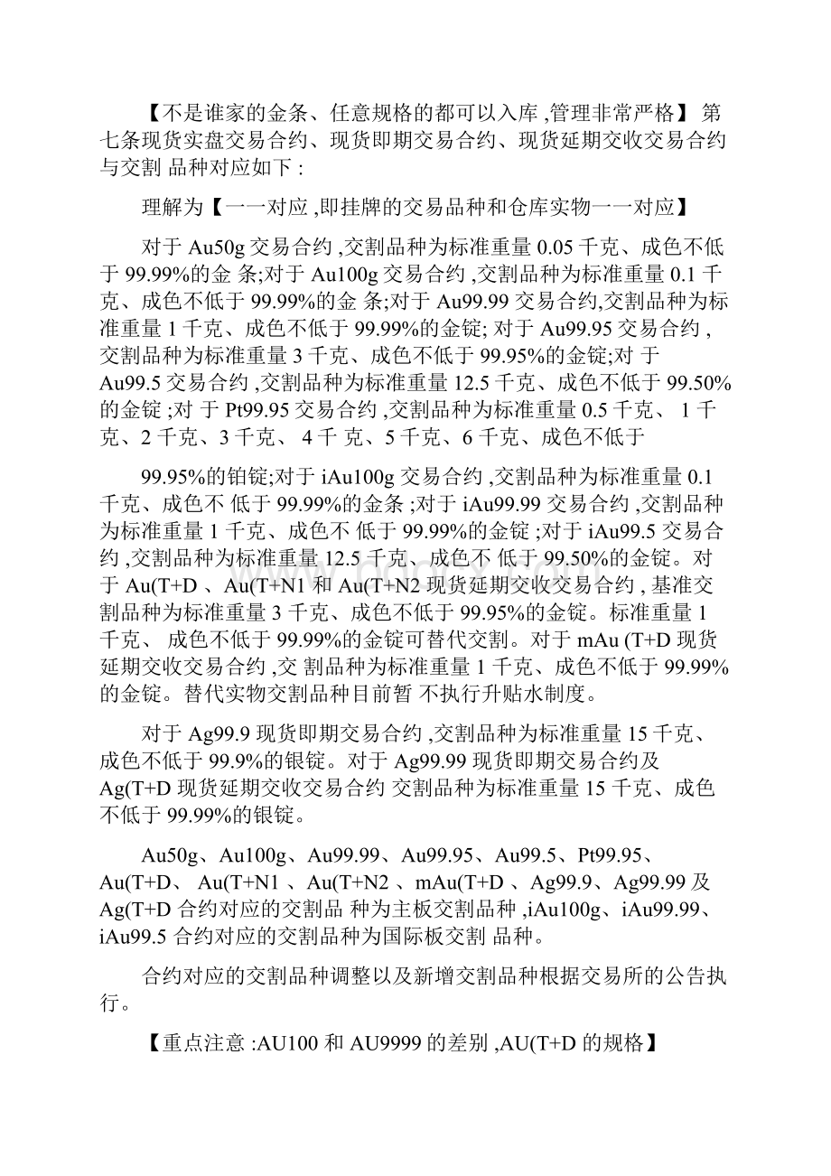 上海黄金交易所现货交易交割细则.docx_第3页