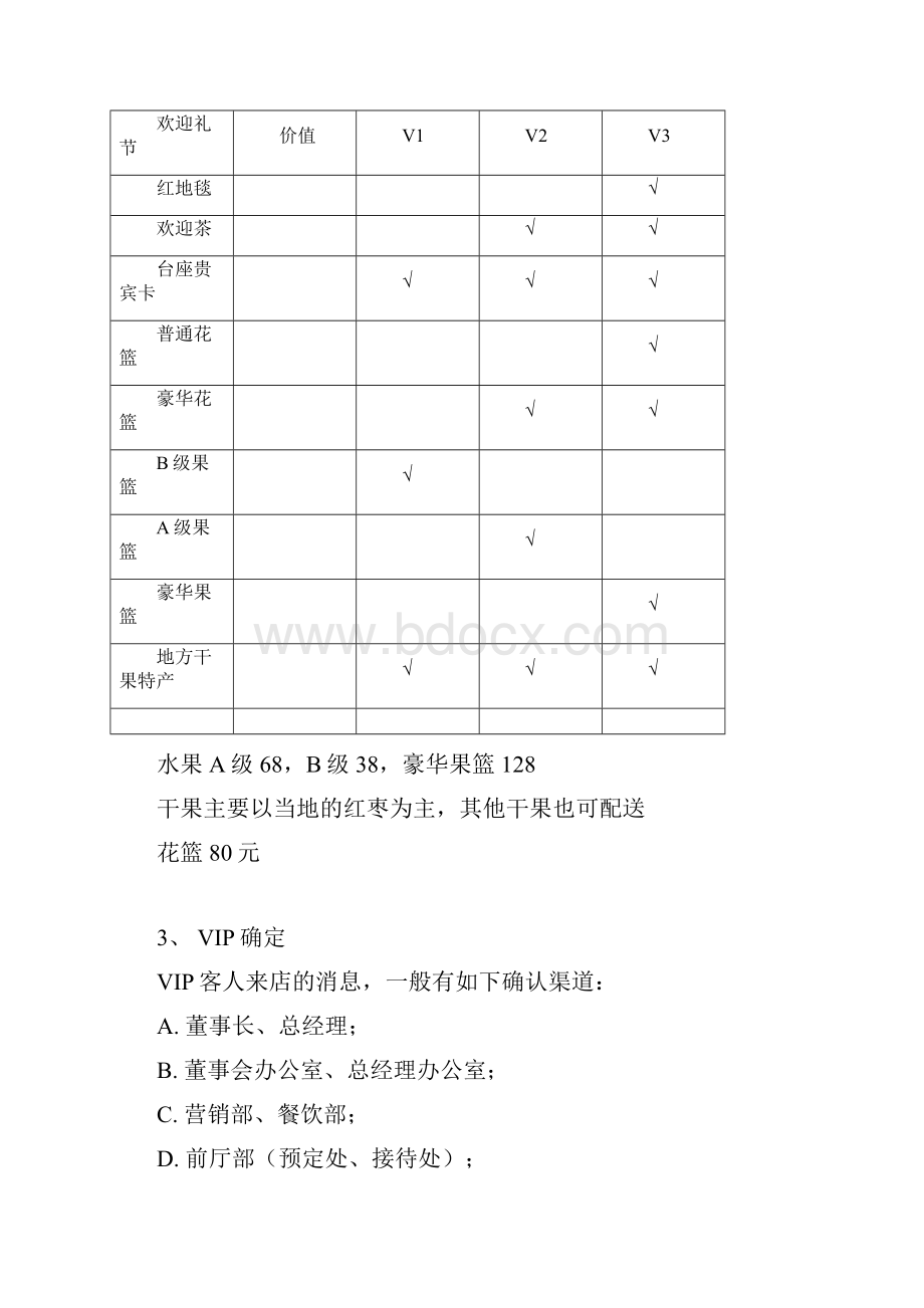 酒店VIP贵宾接待流程方案.docx_第3页