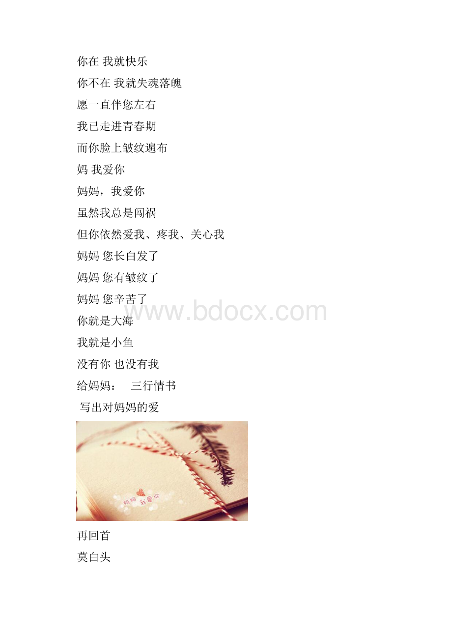 给妈妈三行情书Word版.docx_第2页