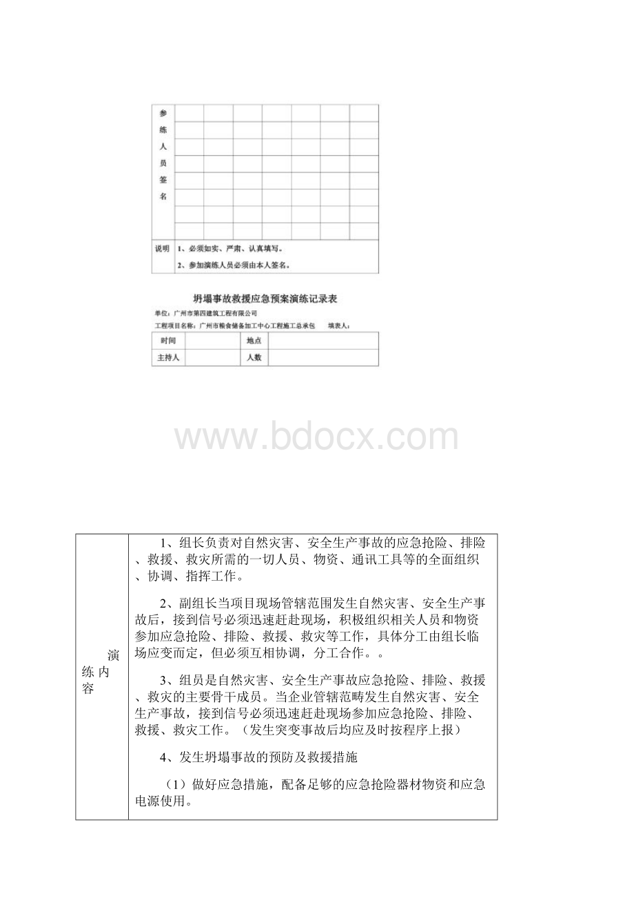 应急预案演练记录表8个演练.docx_第2页