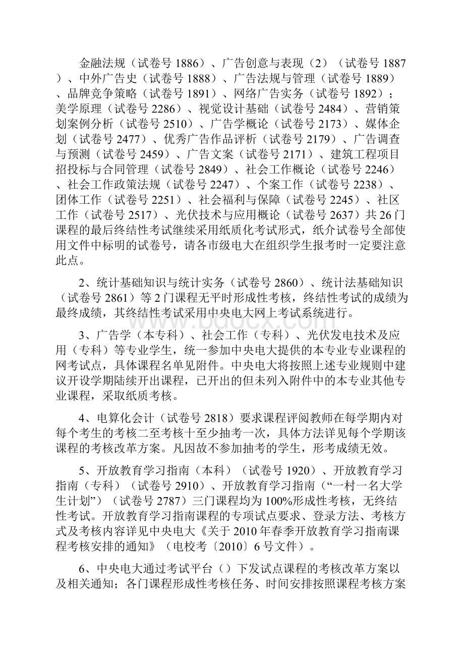 完整版江西电大 关于春季基于网络考核试点课程及考核事毕业论文.docx_第3页