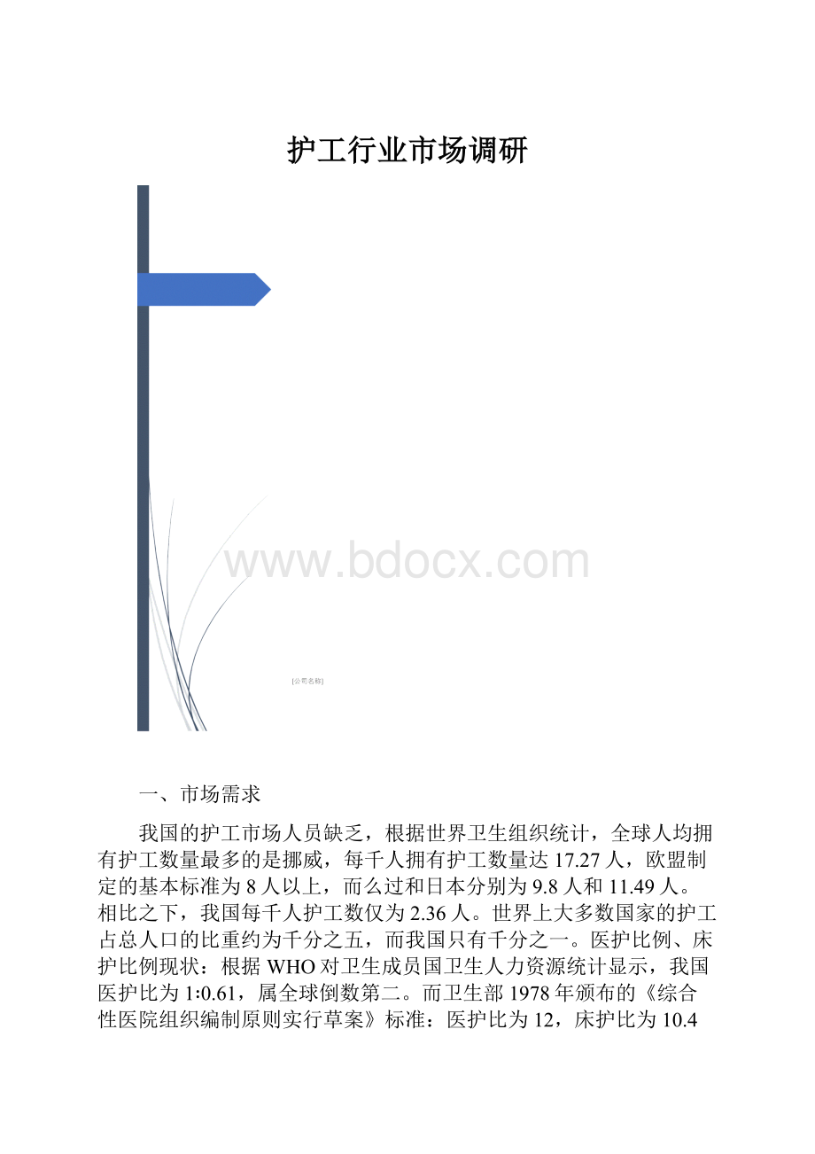 护工行业市场调研.docx