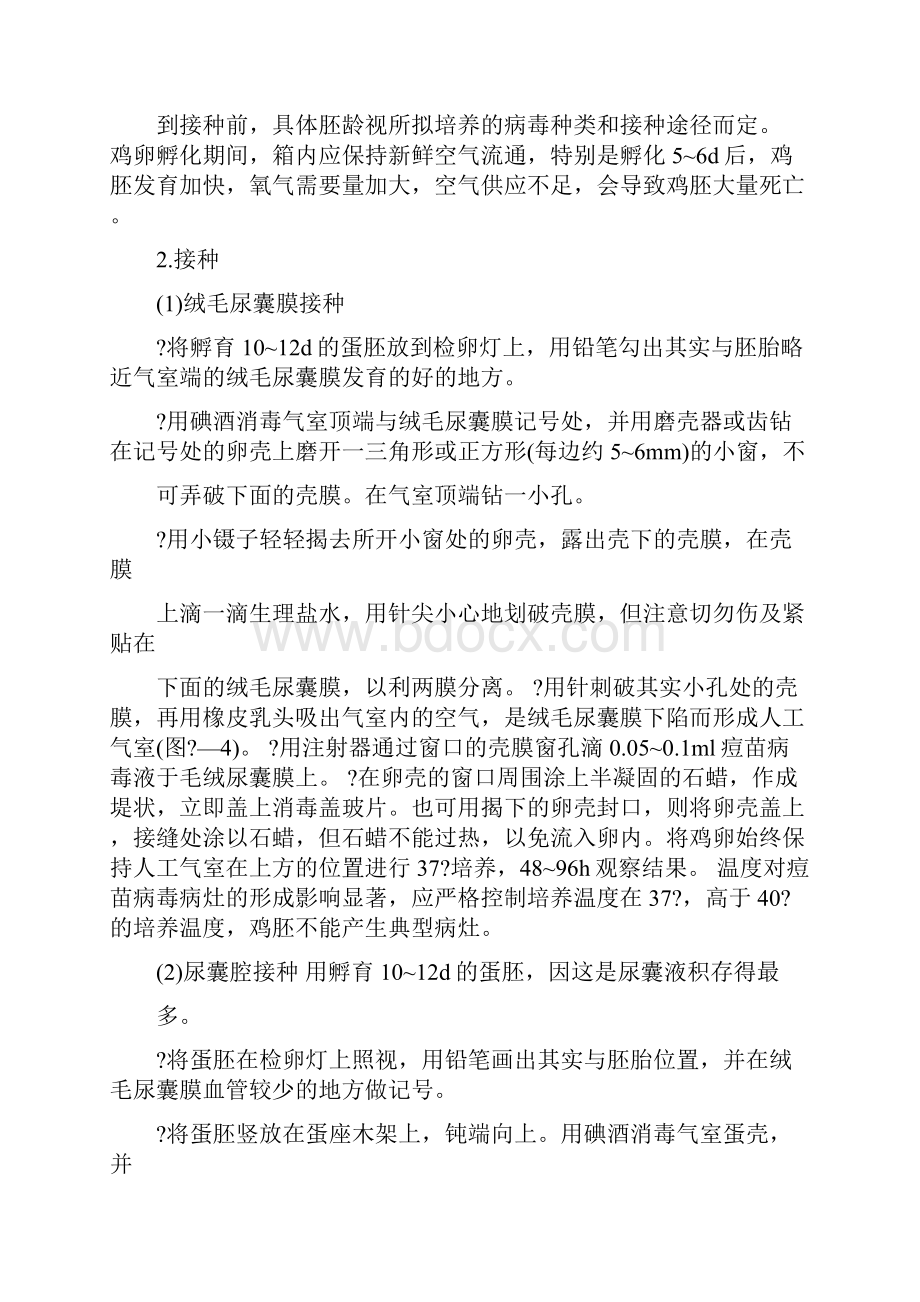 实验报告病毒的鸡胚培养及梯度检测.docx_第2页