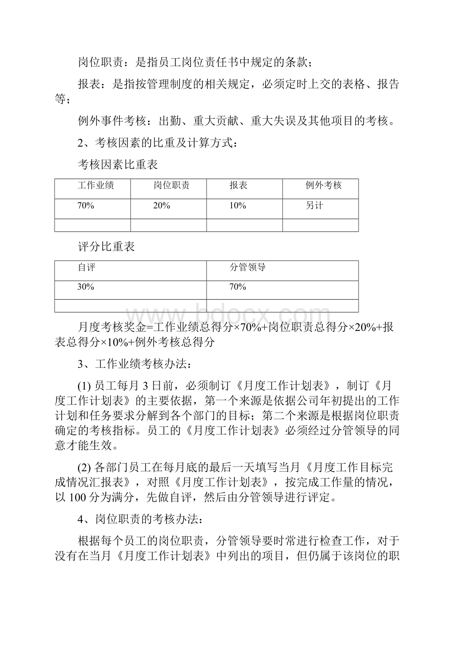 企业绩效考核制度及方案实例.docx_第3页