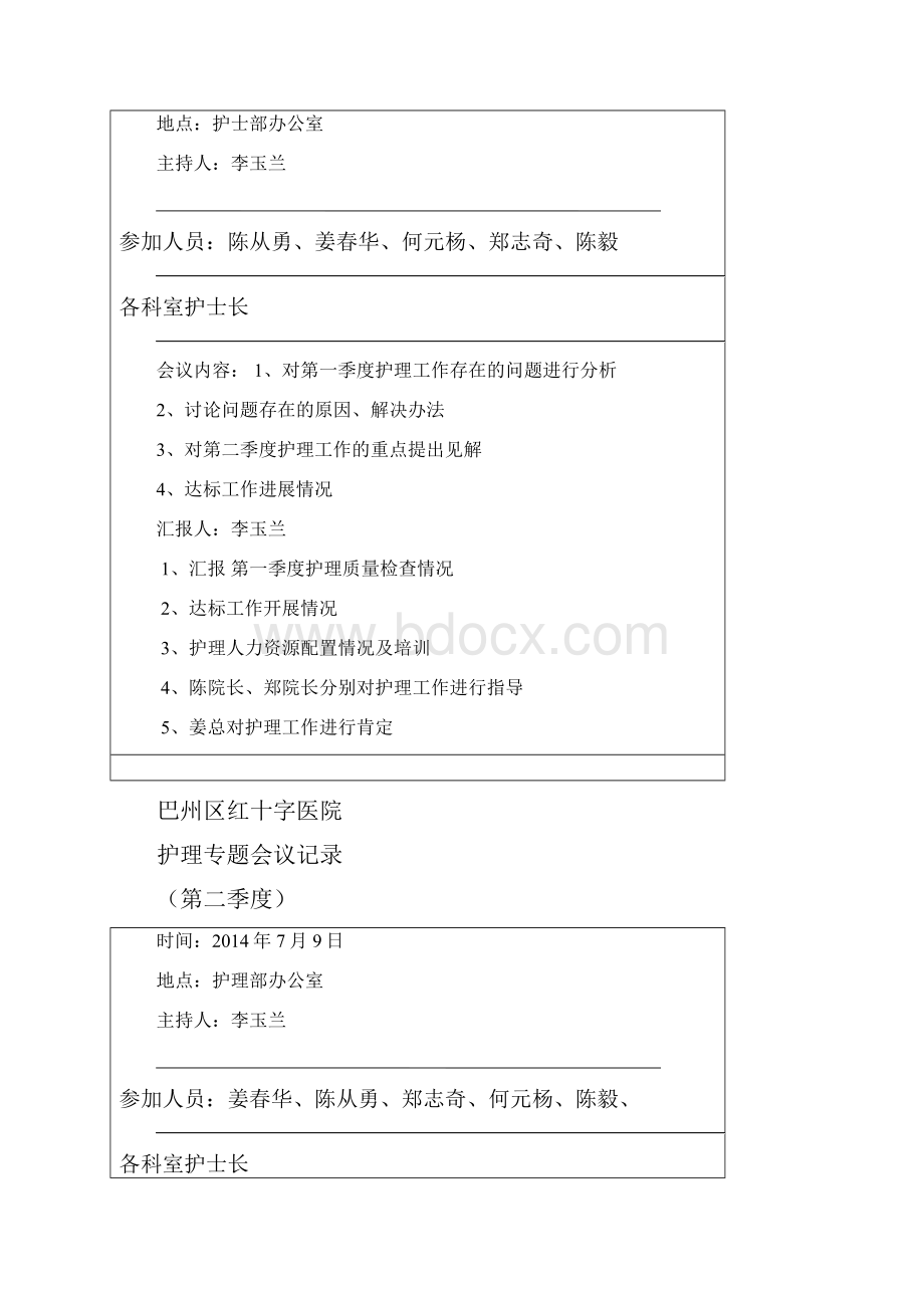 护理专题会议记录.docx_第2页