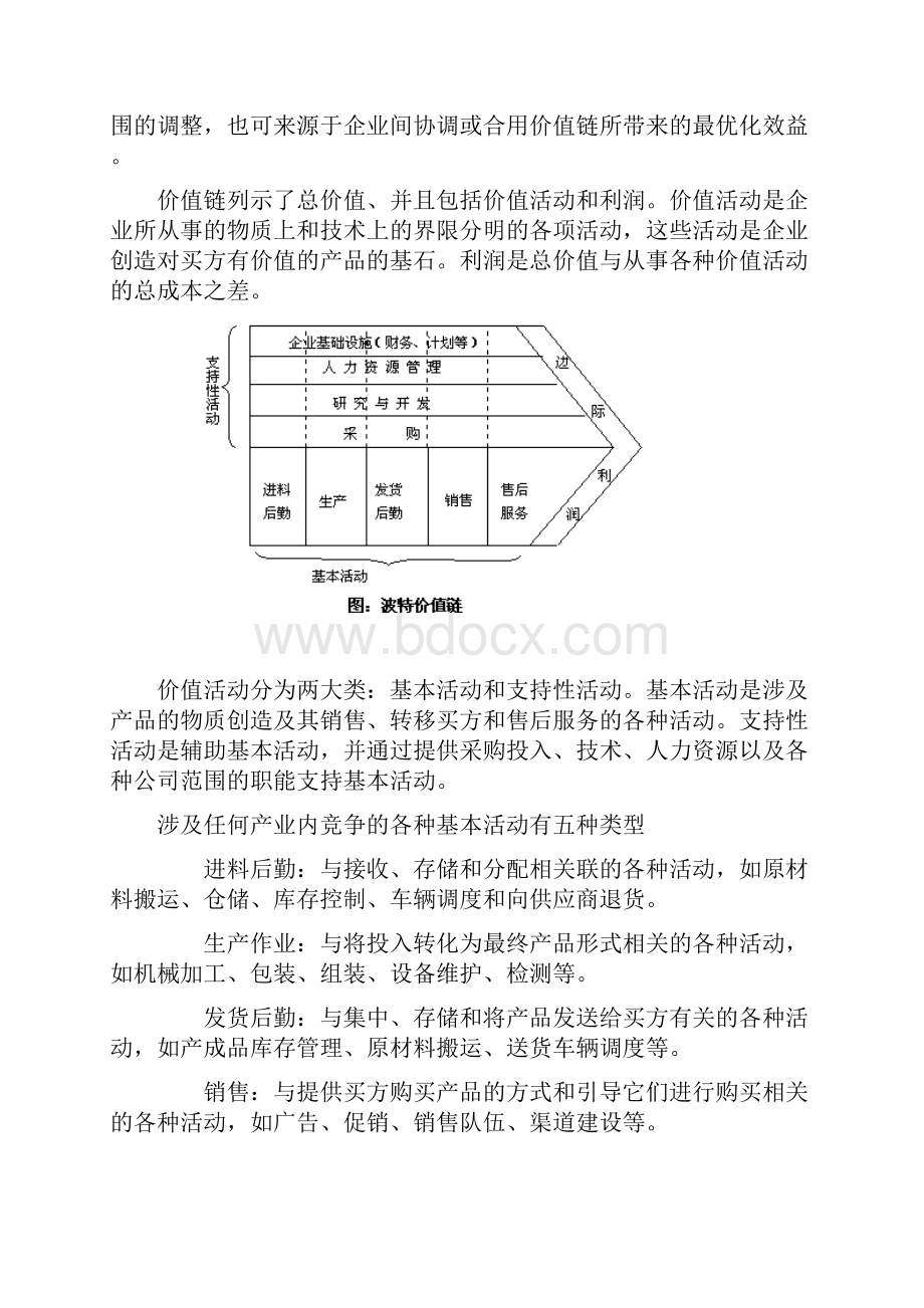 迈克尔波特价值链分析模型.docx_第2页