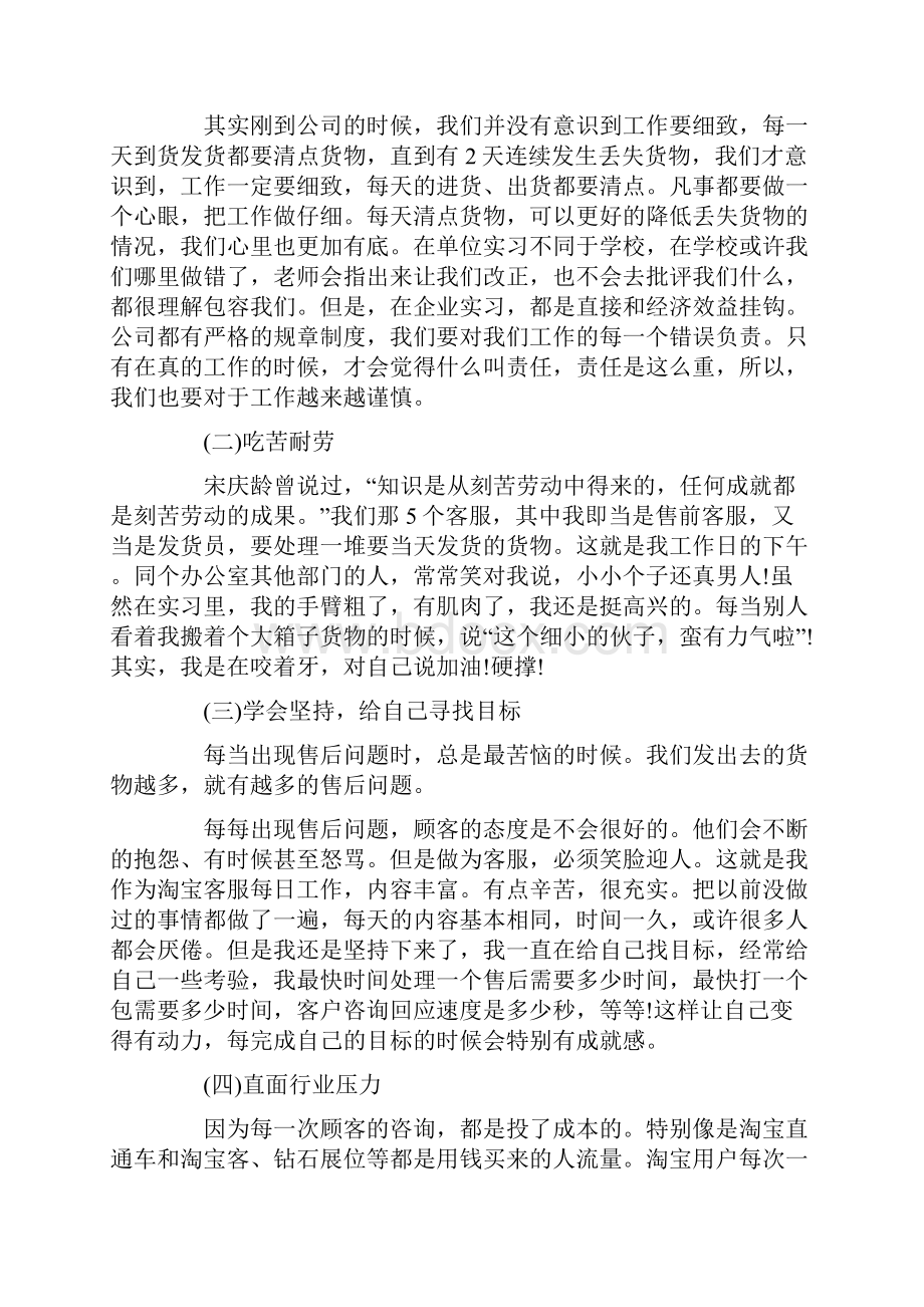 关于电子商务社会实践报报告总结范文.docx_第3页