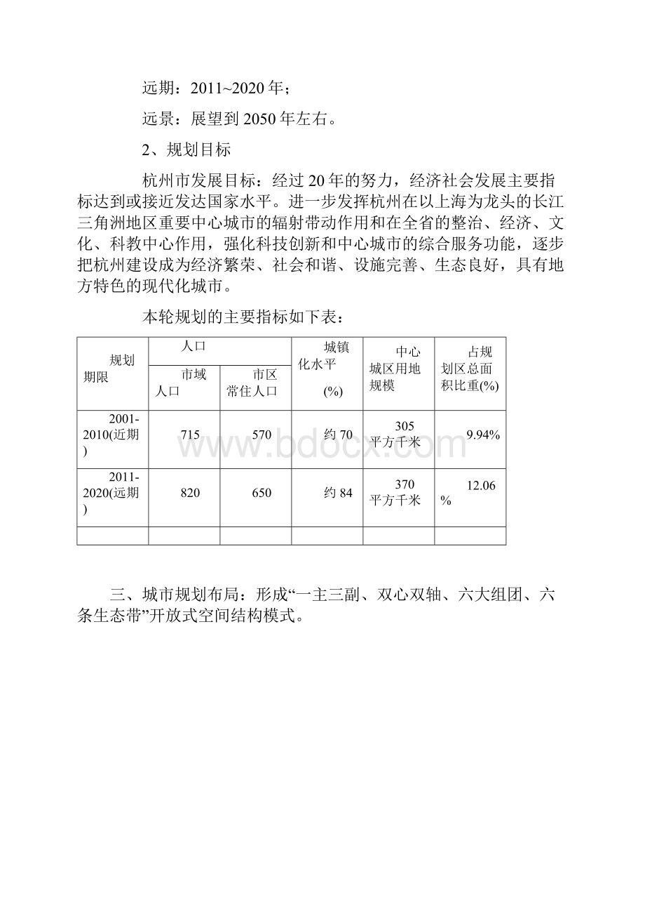 杭州市城市总体规划.docx_第2页