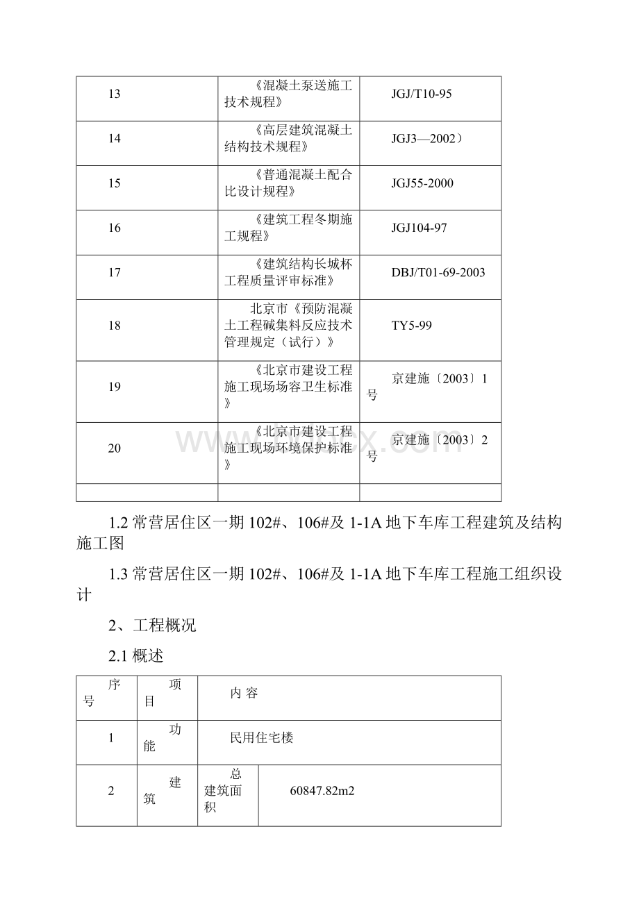 混凝土工程施工方案地下车库工程砼方案.docx_第2页