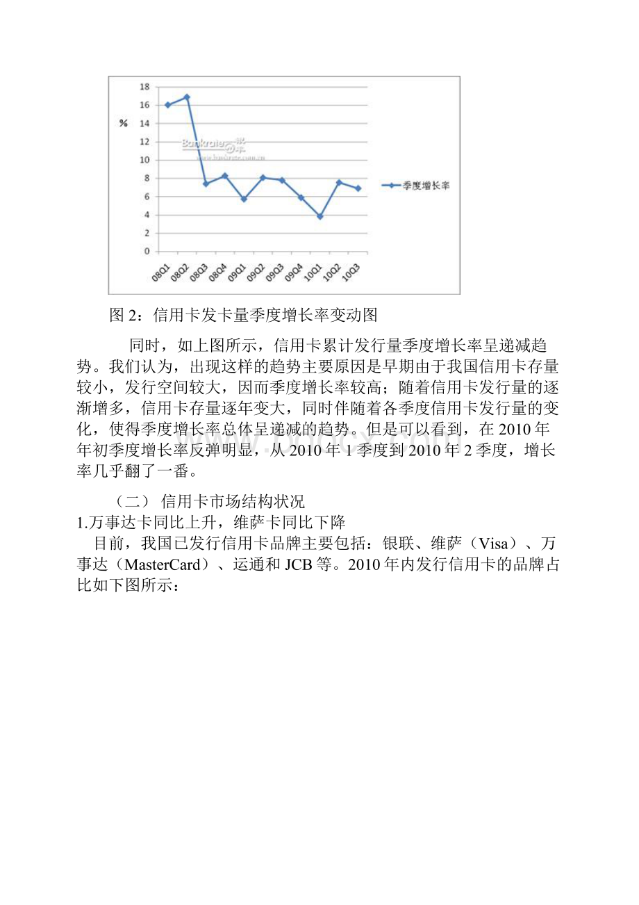 信用卡发卡量下降 万事达占比高.docx_第2页