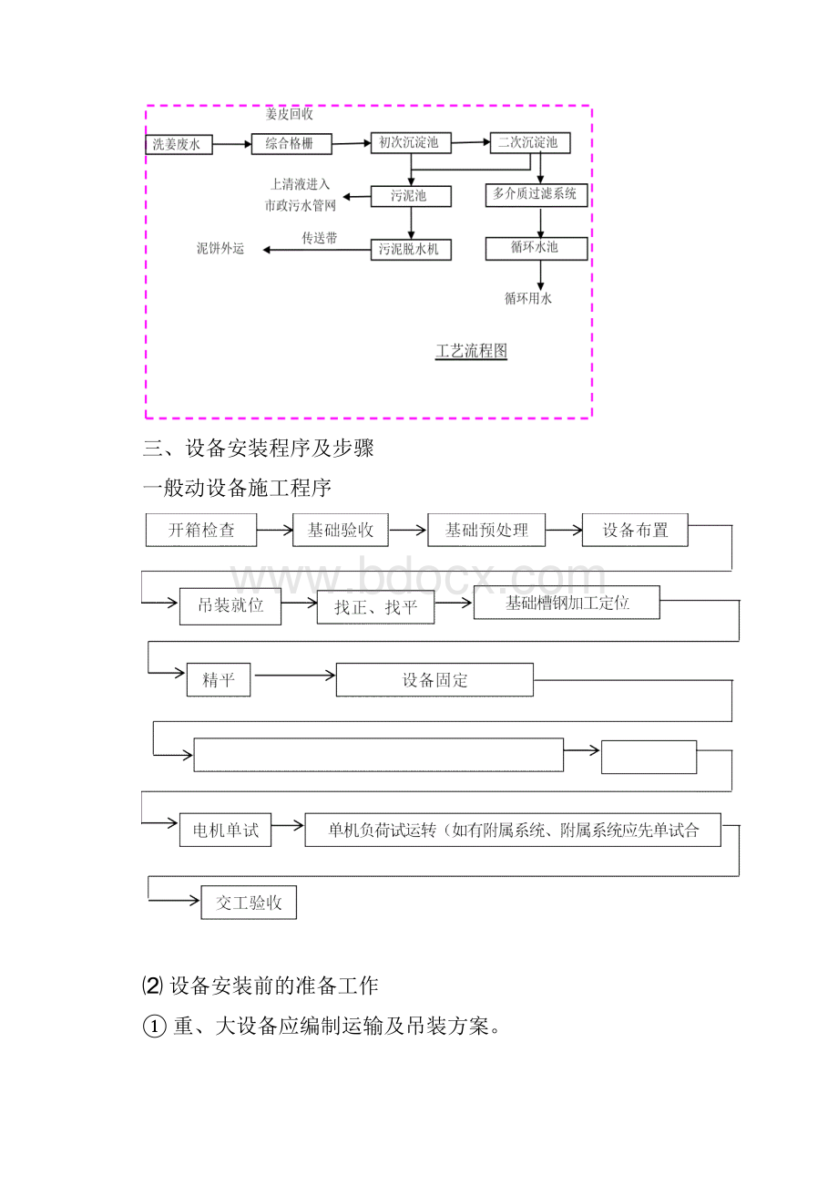 污水处理厂设备安装施工方案1.docx_第3页