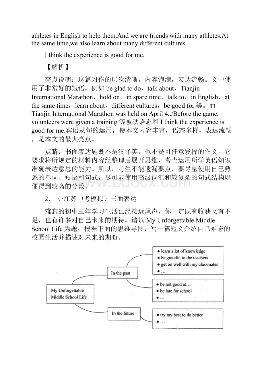 书面表达试题集.docx_第2页