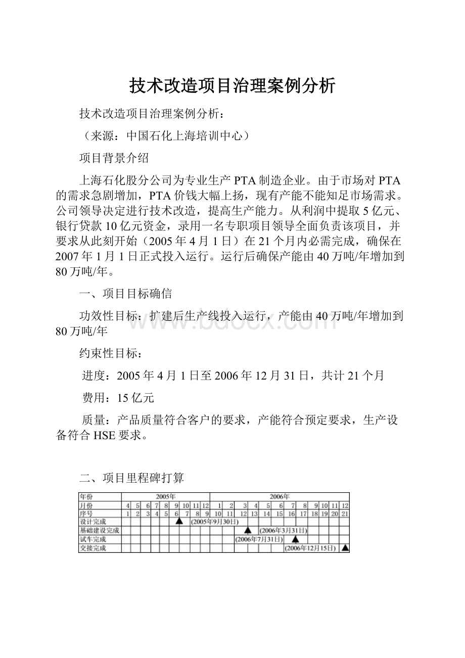 技术改造项目治理案例分析.docx_第1页