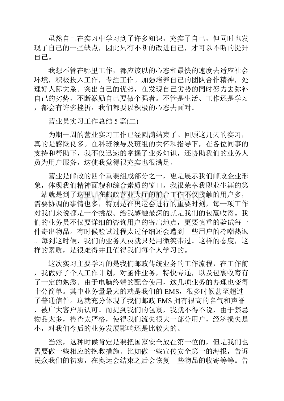 营业员实习工作总结5篇.docx_第3页