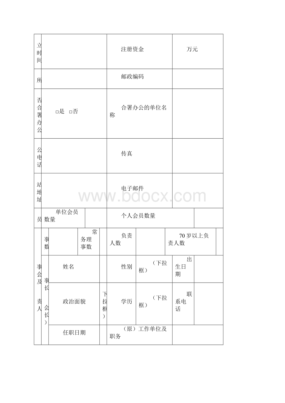 社会团体年度检查报告书范本.docx_第3页