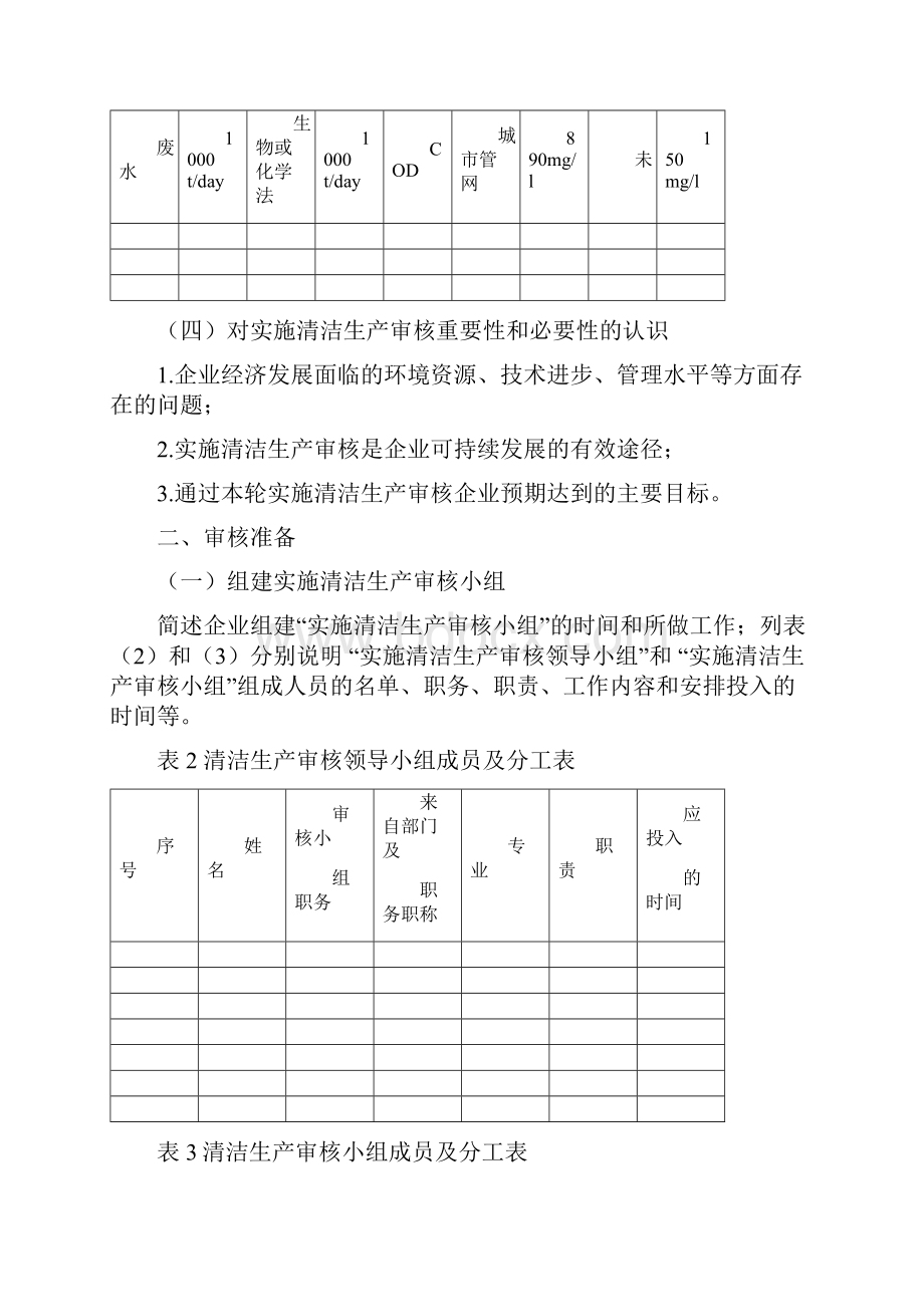 7清洁生产审核报告编写要求.docx_第2页