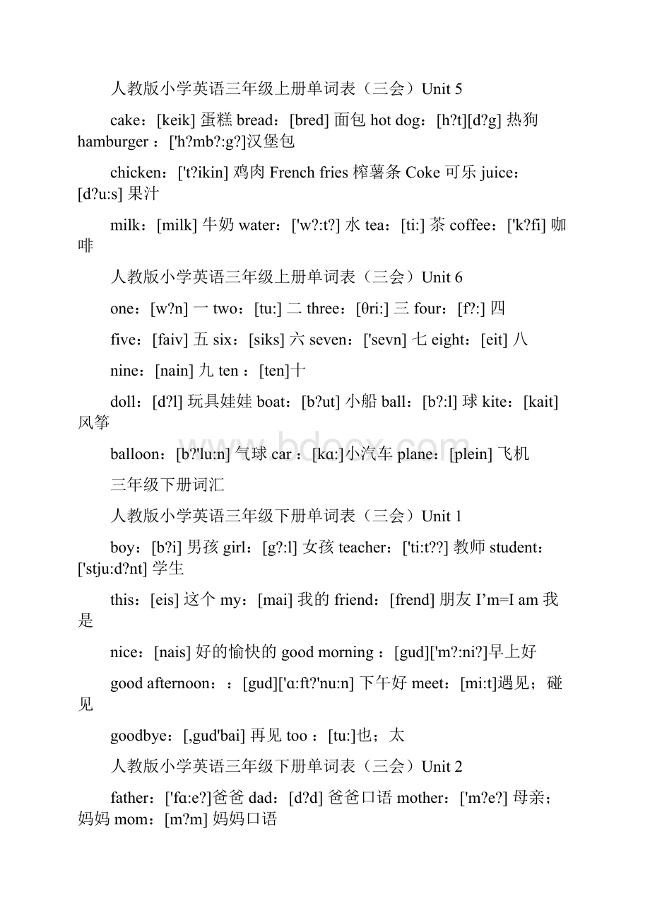 人教版小学英语单词总汇.docx_第2页