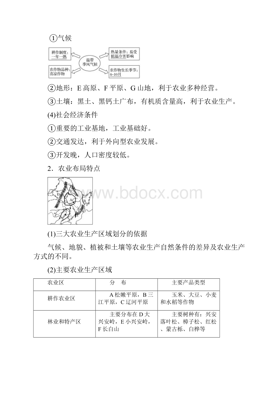 备考资料高考地理通用版大一轮复习教案第十六章 区域经济发展doc.docx_第3页