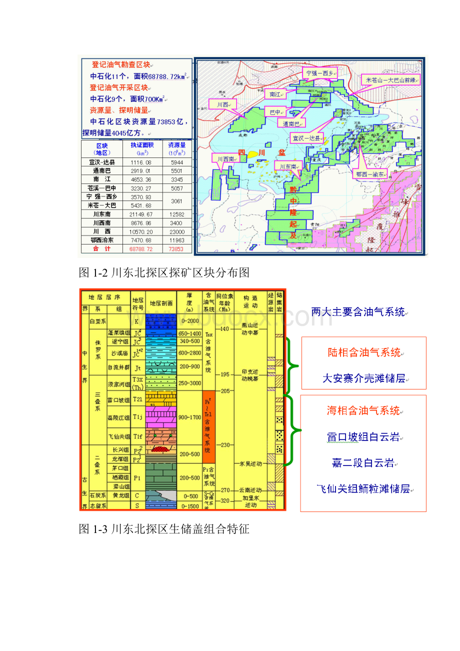 川东北地区勘探开发调研报告.docx_第2页