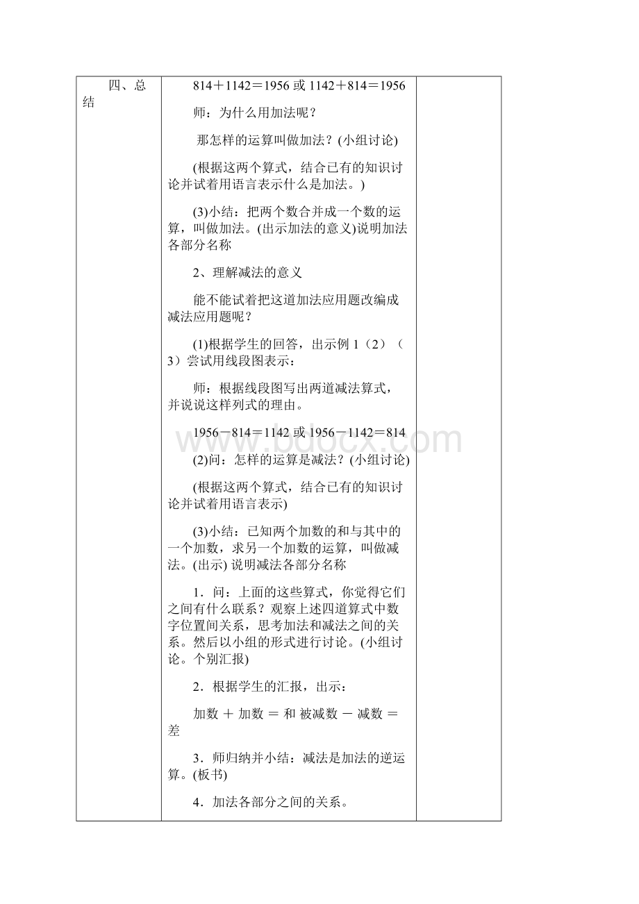 人教版人教版四年级数学下册教案全册.docx_第3页