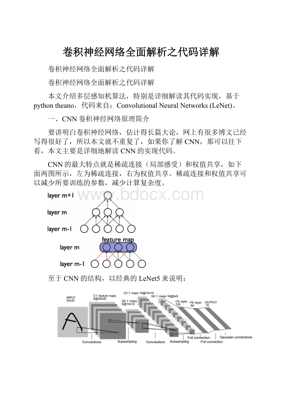 卷积神经网络全面解析之代码详解.docx_第1页