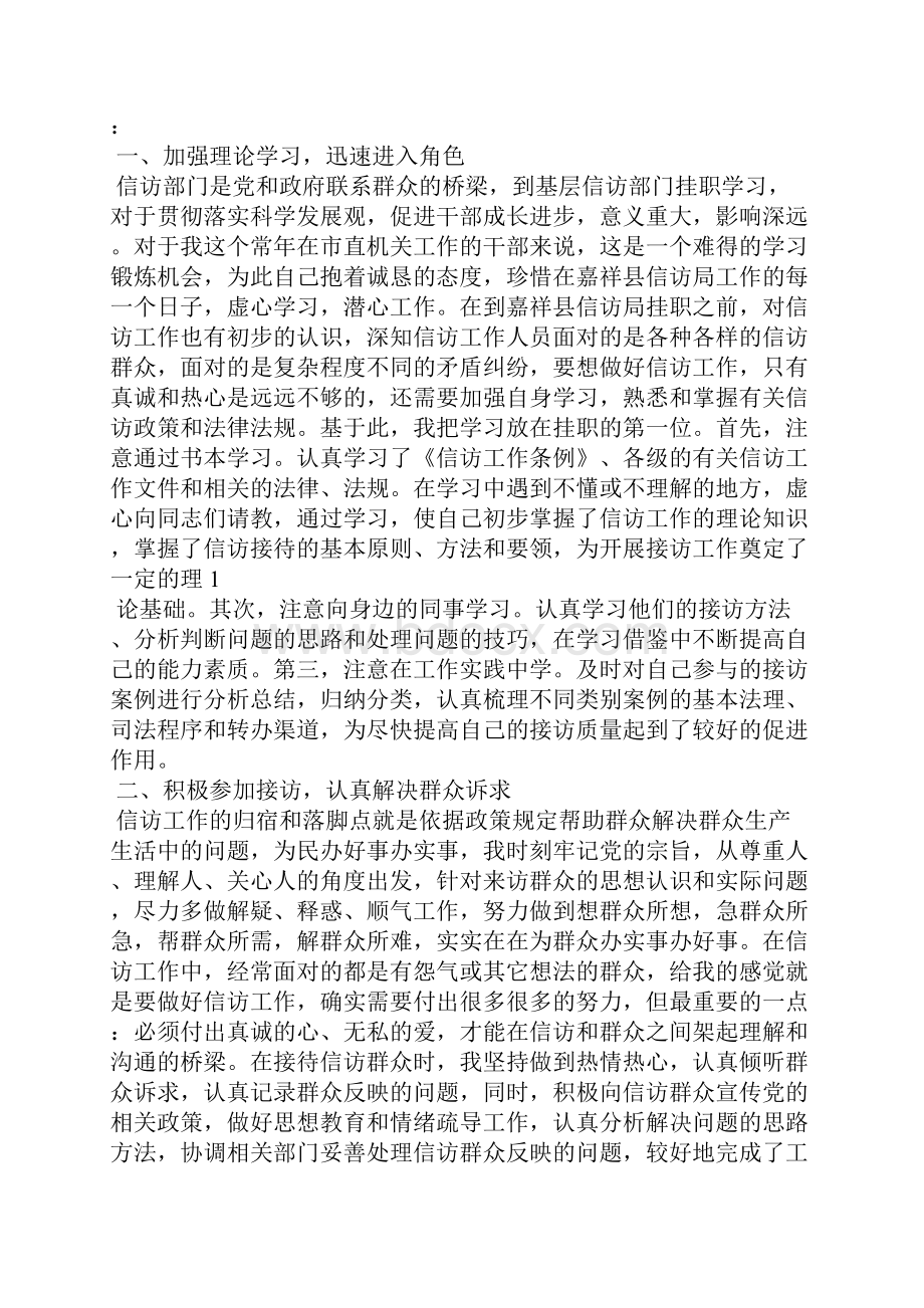 挂职工作个人工作总结精选多篇.docx_第3页