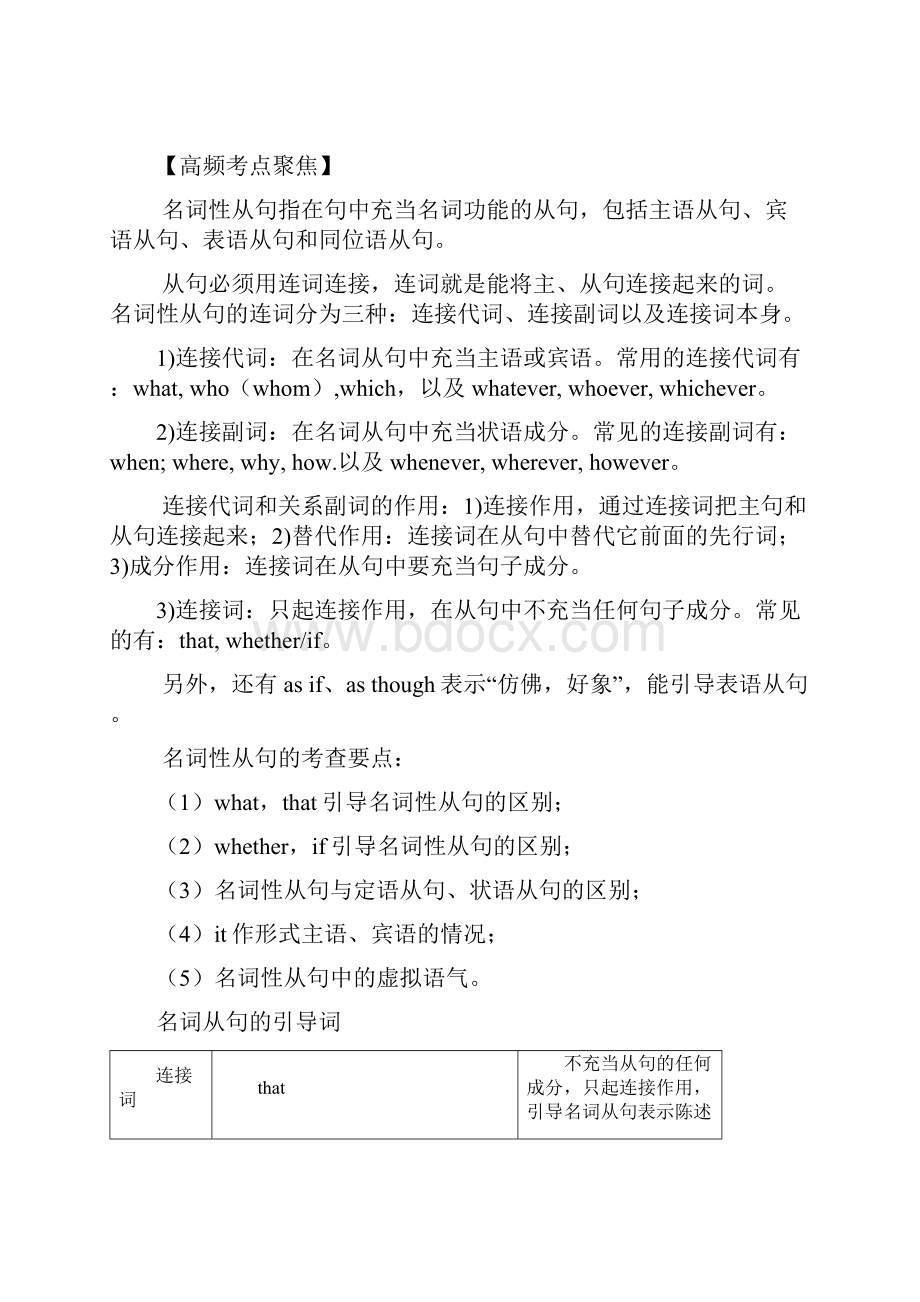 高考艺体生文化课百日冲刺英语专题9 名词性从句doc.docx_第2页