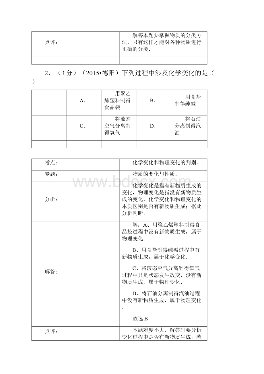 四川省德阳市中考化学试题解析版docx.docx_第2页