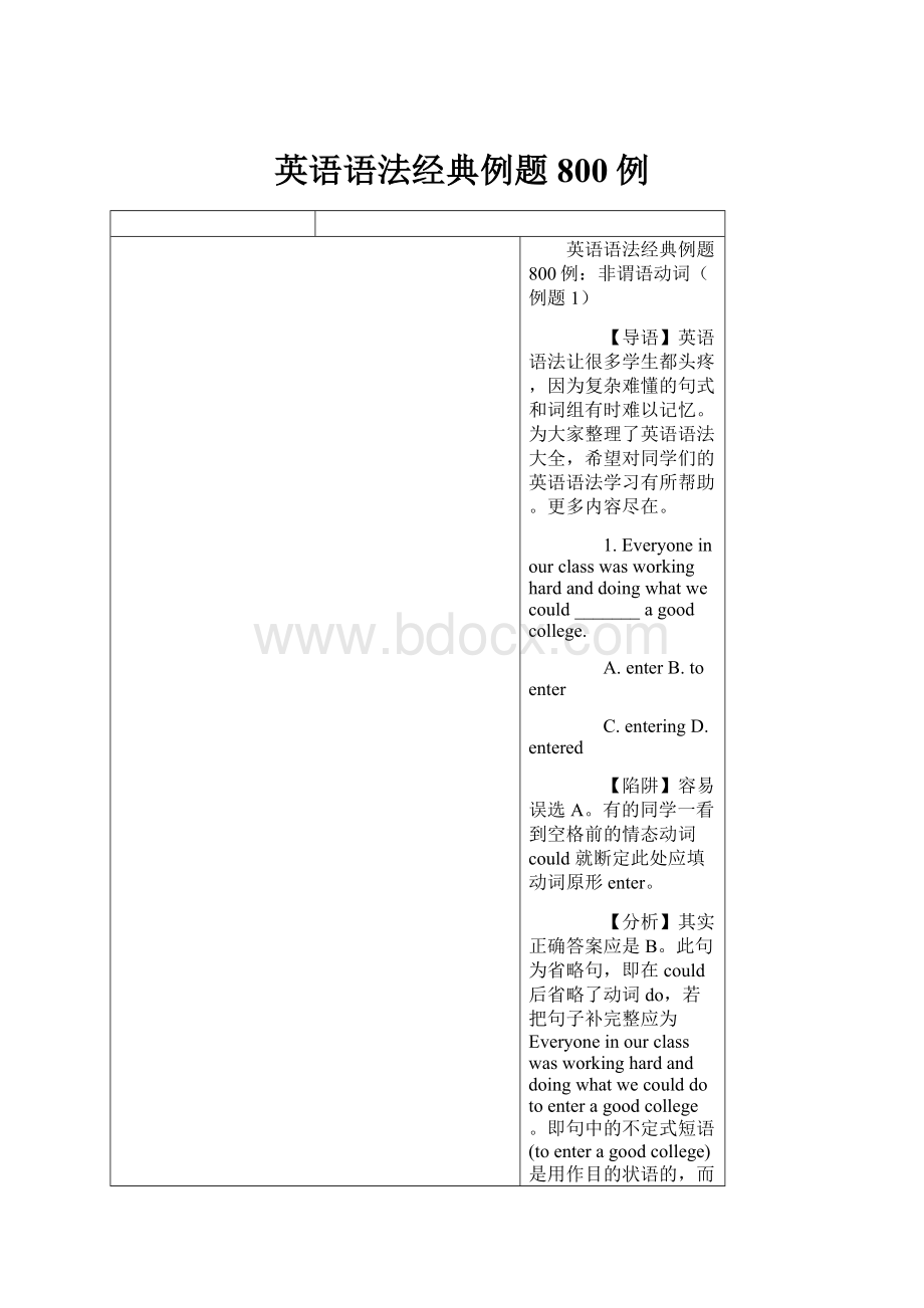 英语语法经典例题800例.docx_第1页