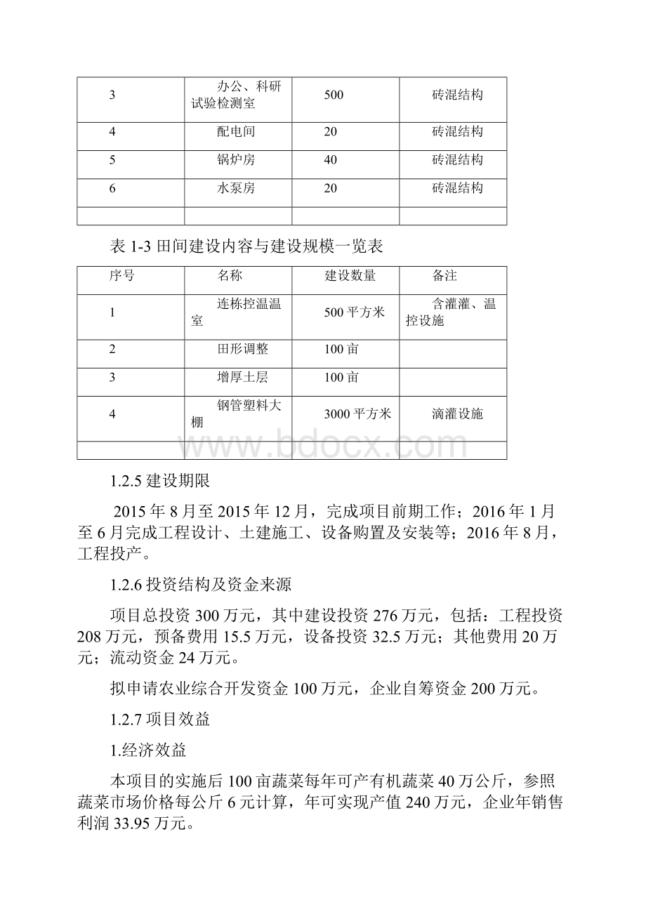 蔬菜大棚种植可行性研究报告新docWord文档格式.docx_第3页