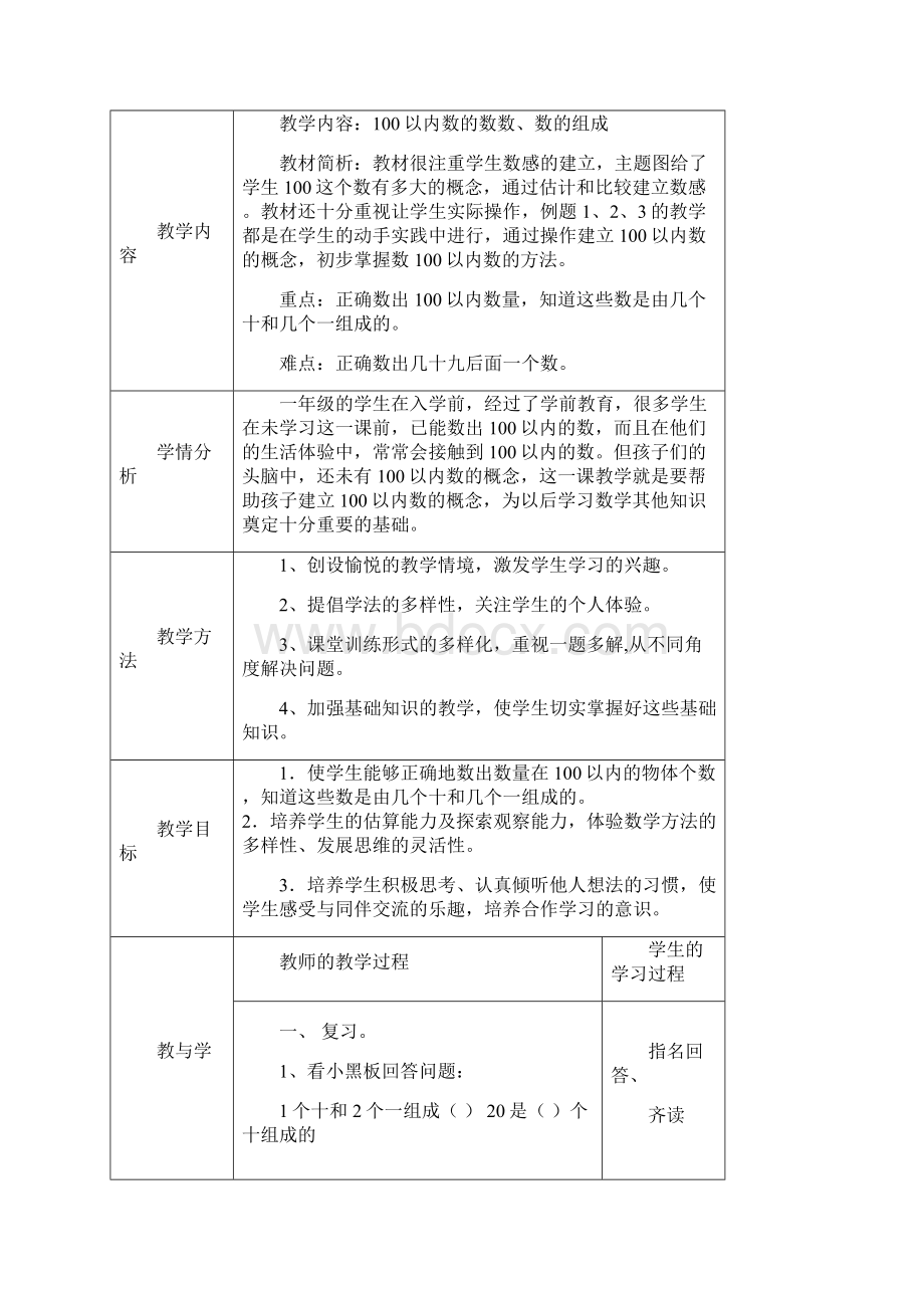 人教版一年级下册第四单元教案.docx_第2页