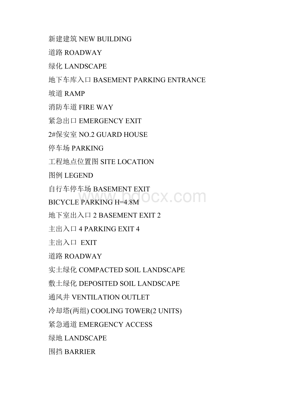 建筑中英文对照资料.docx_第3页