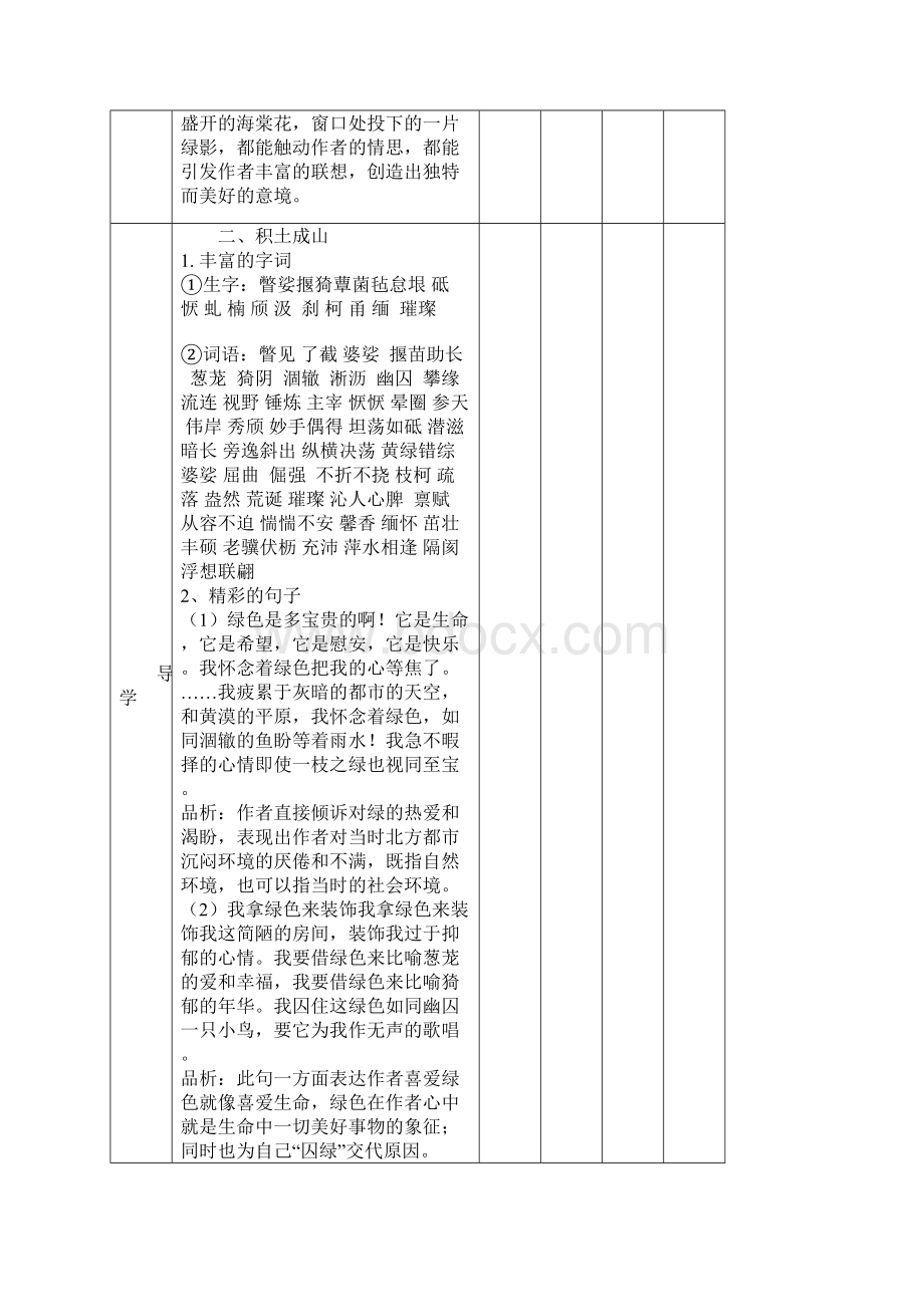 中考语文 知识点归纳复习14Word文件下载.docx_第2页