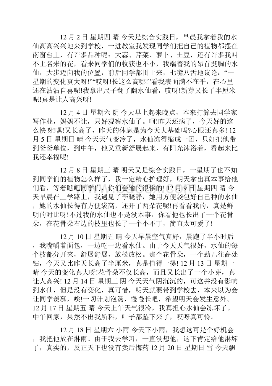 观察植物成长的日记.docx_第2页