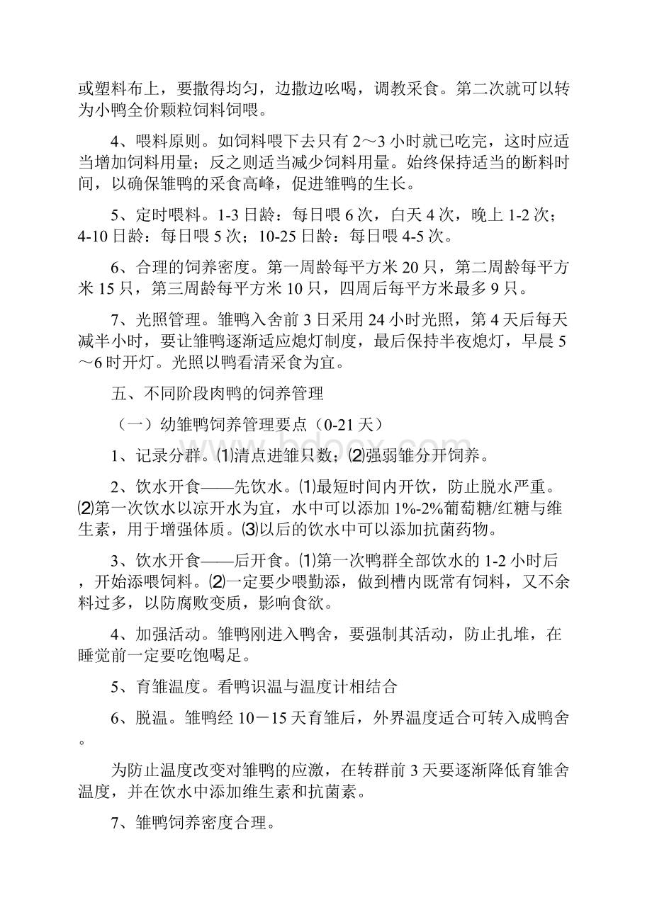 肉鸭养殖技术Word格式文档下载.docx_第3页