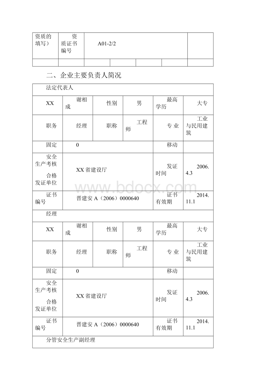 建筑施工企业安全生产许可证申请表1.docx_第3页