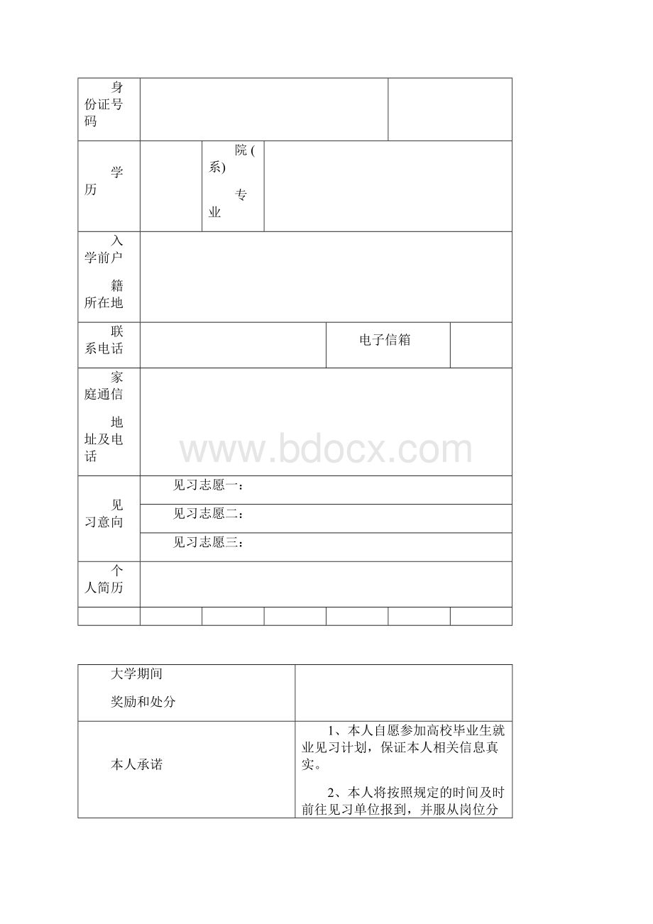 高校毕业生就业见习岗位需求信息表.docx_第2页